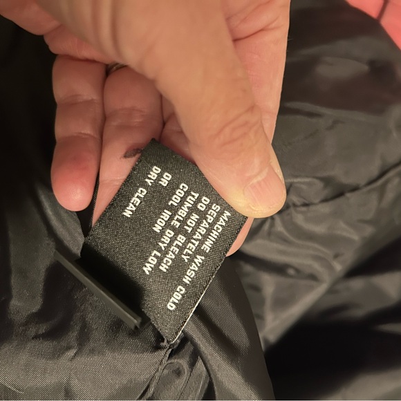 Anne Klein Black Coat Gold Button Closure Women Size M - Picture 5 of 10